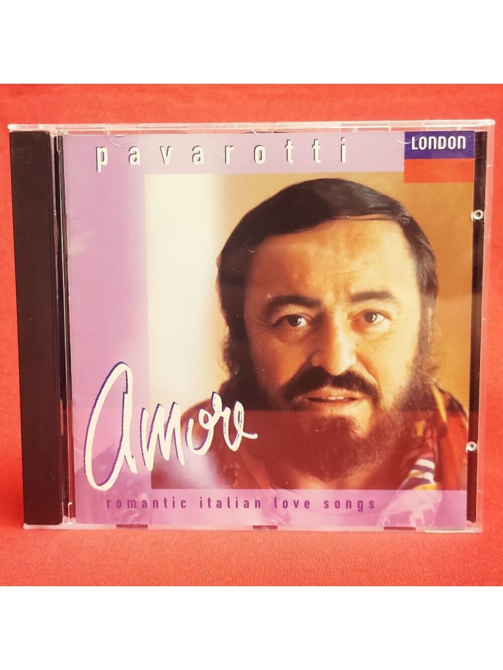 Luciano Pavarotti Amore Romantic Italian Love Songs Audio CD 1992